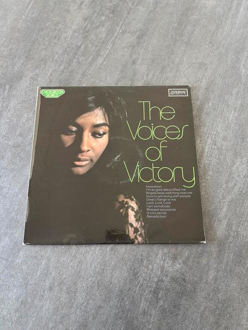 LP 1 – The Voices of Victory – Evergreen Series, Cd's en Dvd's, Vinyl | R&B en Soul, Zo goed als nieuw, 1960 tot 1980, Ophalen of Verzenden