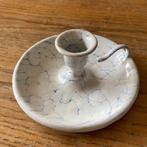 Emaille blaker kandelaar (plekjes bijgewerkt met verf), Ophalen of Verzenden