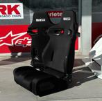 Sparco R333 Zwart Kuipstoel Sportstoel Racestoel, Auto diversen, Ophalen of Verzenden