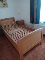 Senioren bed met electrisch verstelbare lattenbodem, Huis en Inrichting, Slaapkamer | Bedden, Ophalen, 90 cm, Eenpersoons, Hout