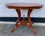antiek mahonie bijzettafel, wijntafel, kleine eettafel, Tot twee personen, Klassiek antiek, Overige vormen, Overige houtsoorten