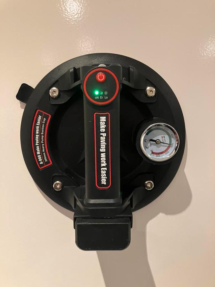 Tegelzuiger / Glaszuiger 200mm zuignap., Doe-het-zelf en Verbouw, Gereedschap | Handgereedschap, Ophalen of Verzenden