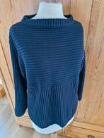 Nümph donkerblauwe trui streep boothals mt M zgan, Maat 38/40 (M), Blauw, Ophalen of Verzenden, Zo goed als nieuw