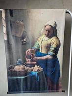 Wandkleed 'Het Melkmeisje' van Johannes Vermeer, Ophalen of Verzenden