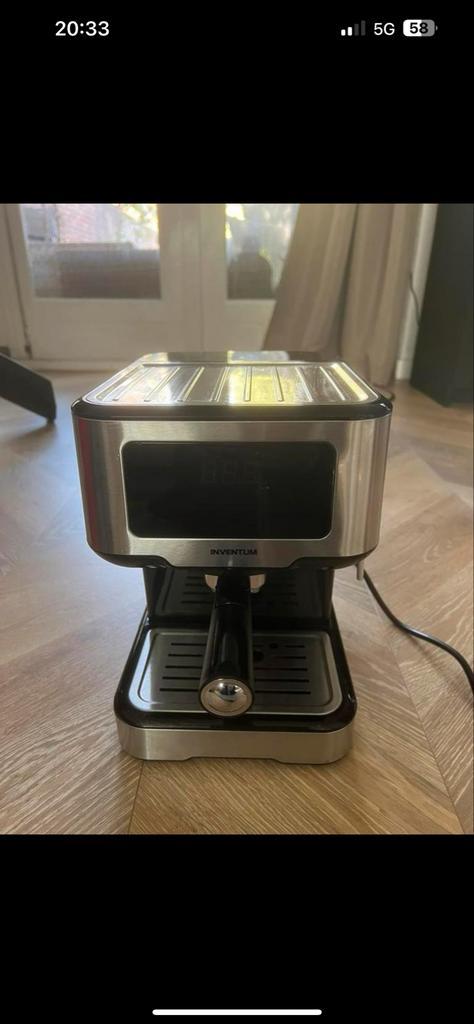 Inventum Espresso Apparaat, Witgoed en Apparatuur, Koffiezetapparaten, Gebruikt, Gemalen koffie, Espresso apparaat, 2 tot 4 kopjes