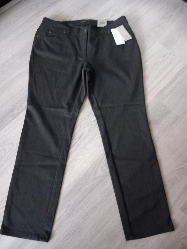 NIEUWE GRIJZE DAMESBROEK MAAT 48/50 GERKE., Kleding | Dames, Broeken en Pantalons, Nieuw, Maat 46/48 (XL) of groter, Lang, Ophalen of Verzenden
