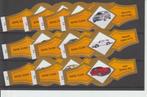 reeks 6220  auto's  1-10   sigarenbandjes, Verzamelen, Rookartikelen, Aanstekers en Luciferdoosjes, Verzenden, Sigarenbandjes