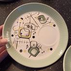 2x Figgjo Flint bordje, 60s atomic, mid-century, mintgroen, Huis en Inrichting, Keuken | Servies, Keramiek, Ophalen of Verzenden
