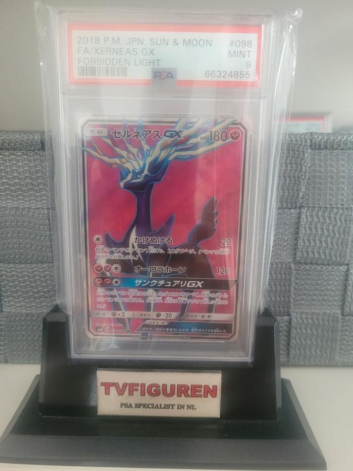 Xerneas Gx Japanse pokemon psa kaart grade 9, Hobby en Vrije tijd, Verzamelkaartspellen | Yu-gi-Oh!, Zo goed als nieuw, Ophalen of Verzenden