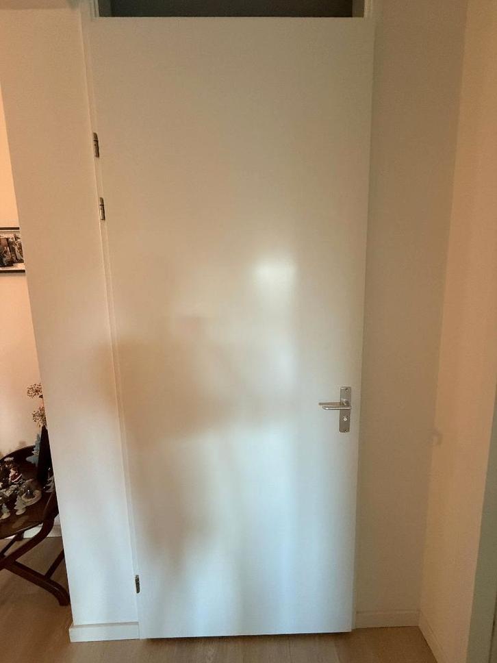 binnendeuren (6) 231,5 x 90 Svedex. puntgaaf., Doe-het-zelf en Verbouw, Deuren en Horren, Zo goed als nieuw, Binnendeur, 215 cm of meer