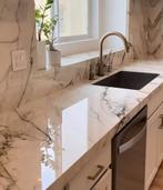 Aanrechtblad op maat | Composiet, Keramiek, Dekton, Graniet, Ophalen of Verzenden, Nieuw, Minder dan 100 cm