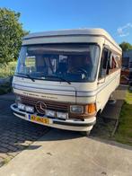 Mercedes Hymer S660 'Bruine Beer' | Origineel Interieur, Caravans en Kamperen, Campers, Integraal, Brandblusser, Dakluik, Watertank (Schoon)