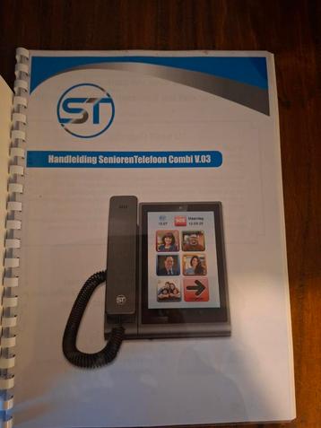 St senioren telefoon combi met beeldbellen ehealth beschikbaar voor biedingen