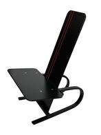 Vintage Deense postmoderne Andreas Hansen multiplex fauteuil, Gebruikt, Vintage, 75 tot 100 cm, Metaal