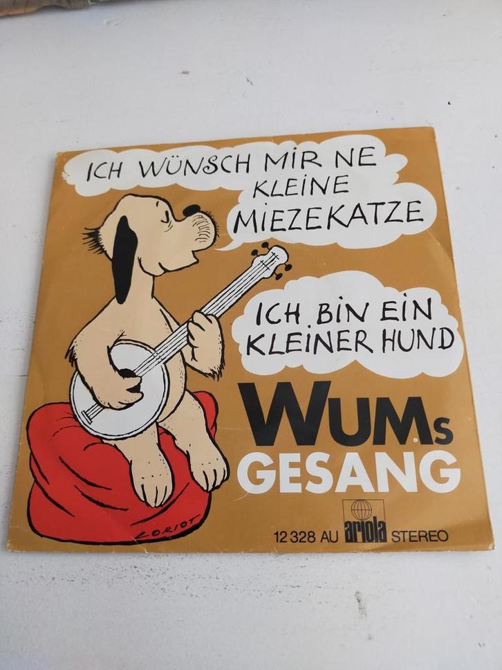 Wums Gesang  , ich bin ein kleiner hund, Cd's en Dvd's, Vinyl Singles, Zo goed als nieuw, Nederlandstalig, Ophalen of Verzenden