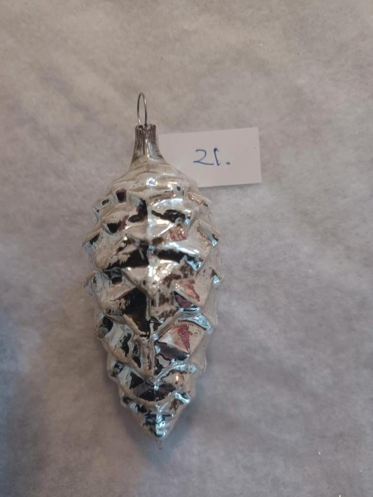 Kerstbal ornament (21) dennenappel, Diversen, Kerst, Gebruikt, Ophalen