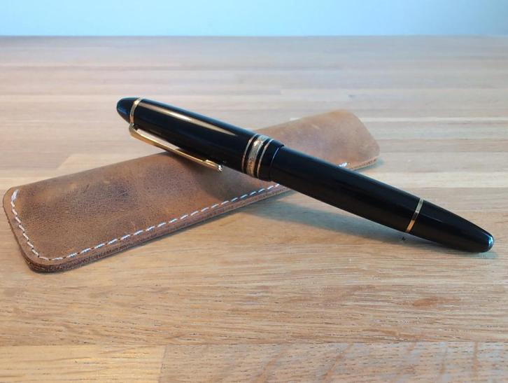 Vintage Montblanc 146 monotone 14K nib (m), Verzamelen, Pennenverzamelingen, Gebruikt, Vulpen, Mont Blanc, Ophalen of Verzenden