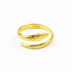 Verstelbare Stalen Dames Slangen Ring Gold Plated, Sieraden, Tassen en Uiterlijk, Ringen, Birgitta-Gracht 33, 6465 EL Kerkrade, Nederland