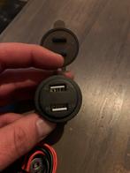 Nieuw in verpakking motor usb lader Diameter 30 mm, Motoren, Ophalen of Verzenden