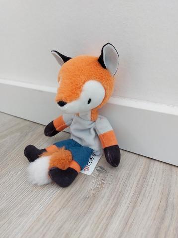 Knuffel vingerpop vos boek help! Een verrassing! L434 beschikbaar voor biedingen