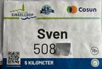 Ticket Singelloop 5km, Sport en Fitness, Ophalen of Verzenden