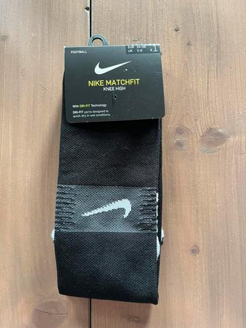 Zwarte Nike voetbalsokken 34-38 knee high matchfit sokken beschikbaar voor biedingen