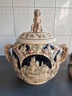 Antieke Duitse Punch Bowl met 11 Bekers, Antiek en Kunst, Ophalen