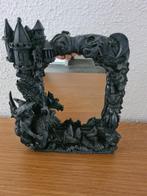 Fantasy Spiegel met Draken en Kasteel, Ophalen of Verzenden, Zo goed als nieuw, Minder dan 100 cm, Rechthoekig
