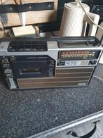 Vintage Philips Radio met Cassettespeler, Ophalen of Verzenden, Gebruikt, Transistorradio