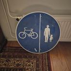 Prachtig oud verkeersbord jaren '50, Ophalen, Gebruikt