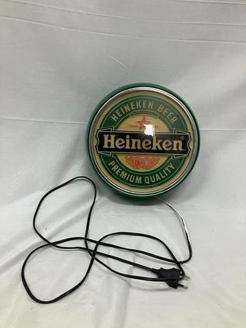 Heineken vintage jaren 80 lichtbak of reclamelamp origineel! beschikbaar voor biedingen