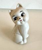 Vintage/retro porseleinen kattenbeeldje., Verzamelen, Ophalen of Verzenden, Zo goed als nieuw, Dier