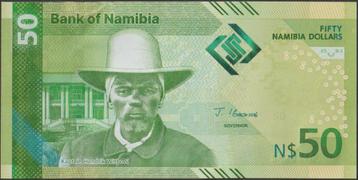 Namibië 50 dollars 2025 UNC p.22 (# 7) beschikbaar voor biedingen