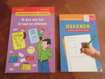 2 x oefenboekjes Taal / Rekenen groep 6 beschikbaar voor biedingen