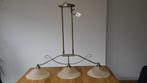 Hanglamp Masterlight met drie glazen, Zo goed als nieuw, Ophalen, 75 cm of meer, Glas