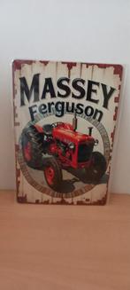 Blikken bord Massey Ferguson - 20x30 cm, Verzamelen, Merken en Reclamevoorwerpen, Ophalen of Verzenden