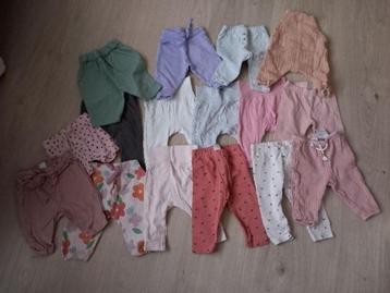 Zeer VEEL mooie babykleding meisje tweeling 62 68 als nieuw! beschikbaar voor biedingen