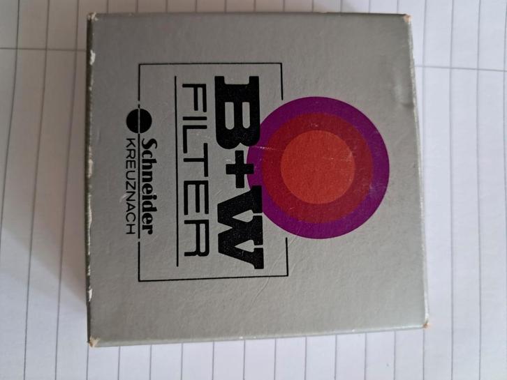 B+W 52E 102 4x Filter - Topconditie!, Audio, Tv en Foto, Fotografie | Filters, Zo goed als nieuw, Overige typen, 50 tot 60 mm