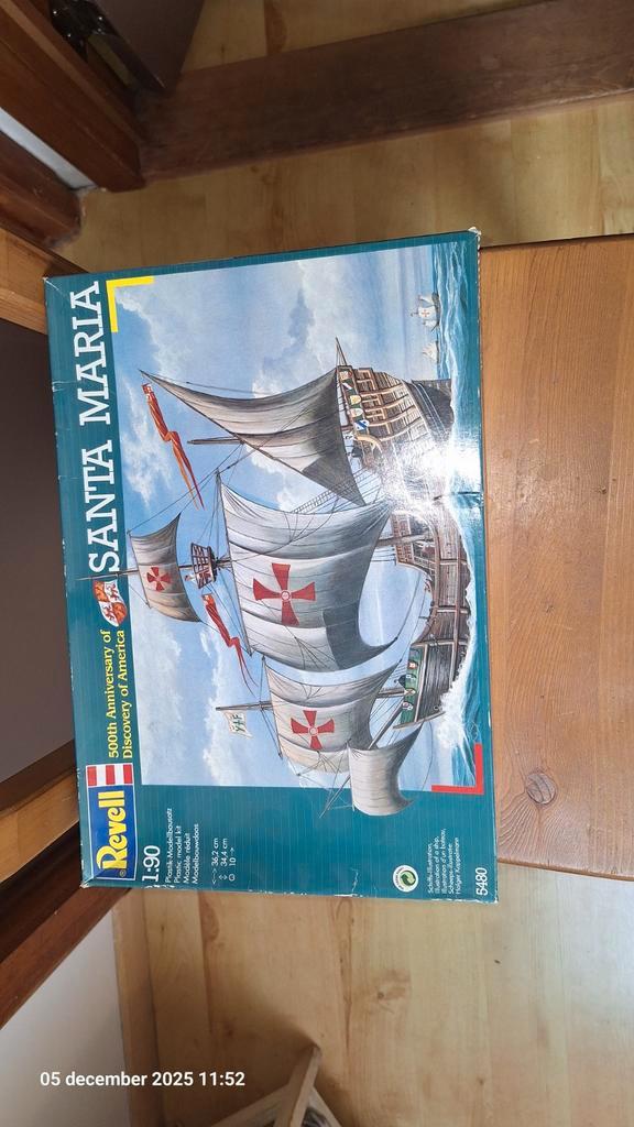 Revell Santa Maria Modelbouwdoos, Hobby en Vrije tijd, Modelbouw | Boten en Schepen, Gebruikt, 1:50 tot 1:200, Revell, Ophalen of Verzenden
