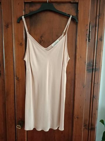 Studio Parisien Paris top *  made Italy Viscose Nude mt L beschikbaar voor biedingen