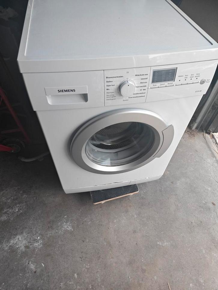 Siemens Wasmachine 6kg 1600 toeren (Gratis bezorging), Witgoed en Apparatuur, Wasmachines, Zo goed als nieuw, Voorlader, 6 tot 8 kg