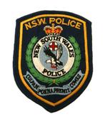 Patch / Embleem Police Politie New South Wales Australie, Verzenden, Overige soorten, Amerika, Embleem of Badge