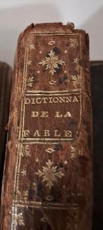 1784 Dictionnaire abrege de la Fable. Mythologie. 417 blz, Ophalen of Verzenden