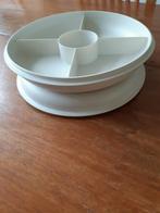 Tupperware serveerschaal 5 vakken, Huis en Inrichting, Keuken | Tupperware, Ophalen of Verzenden, Zo goed als nieuw, Wit, Schaal