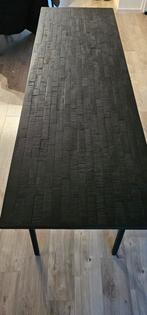Zware inklapbare tafel, Ophalen, 100 tot 150 cm, 50 tot 100 cm, Zo goed als nieuw