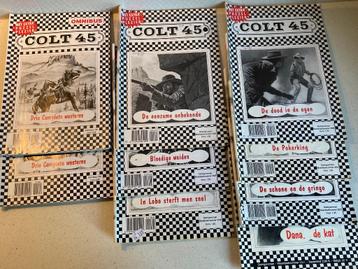 Colt 45 Westernromans 7x enkel 2x omnibus beschikbaar voor biedingen