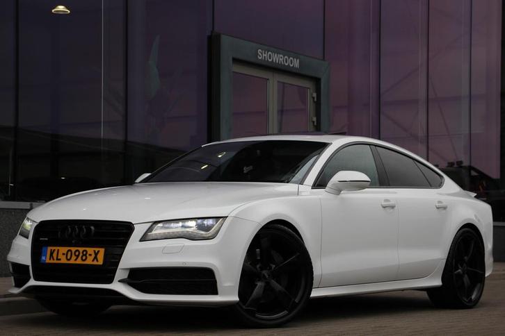 Audi A7 Sportback 3.0 TDI BiT quattro Pro Line plus | S-line, Auto's, Audi, Bedrijf, Te koop, A7, 4x4, ABS, Achteruitrijcamera