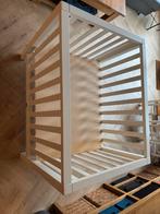 Witte box baby - TWF the wood factory baby furniture, Kinderen en Baby's, Boxen, Ophalen, Gebruikt, Rechthoekig, In hoogte verstelbaar