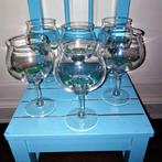 Irish Coffee glazen hoog model groen klaver 6 stuks, Glas, Overige stijlen, Glas of Glazen, Ophalen of Verzenden