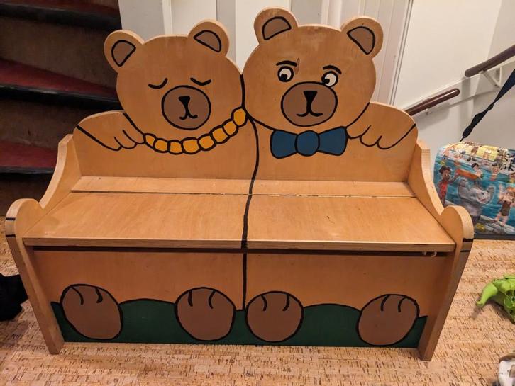 Beren klepbankje, Kinderen en Baby's, Kinderkamer | Overige Meubels, Gebruikt, Overige typen, Ophalen